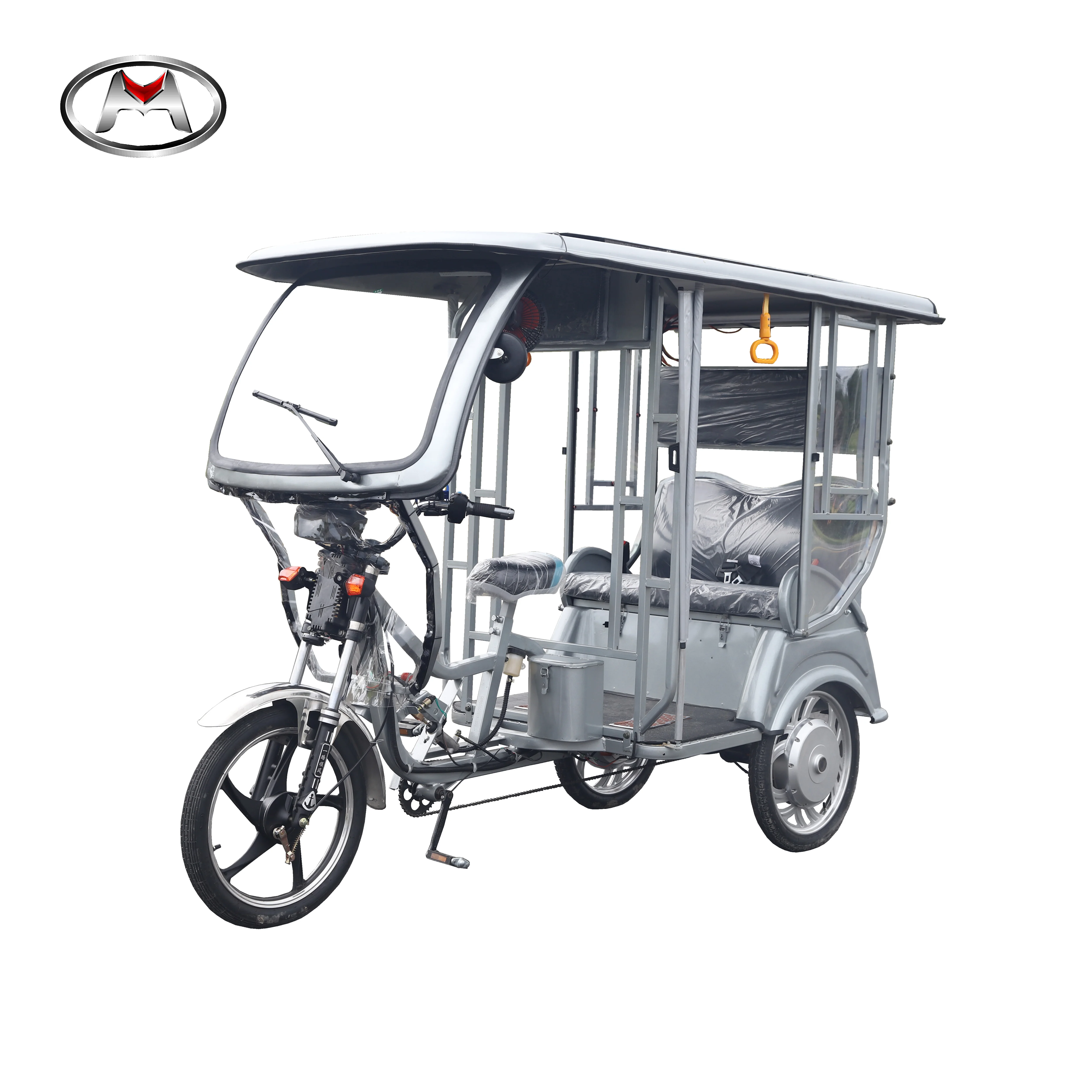 48v 1000w Three Wheeler Electric Pedicab Auto Labor Saving Rickshaw