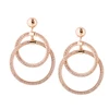 Latest new trendy eco-friendly zinc alloy mesh cross hoop earrings stud for women 2018 jewelry