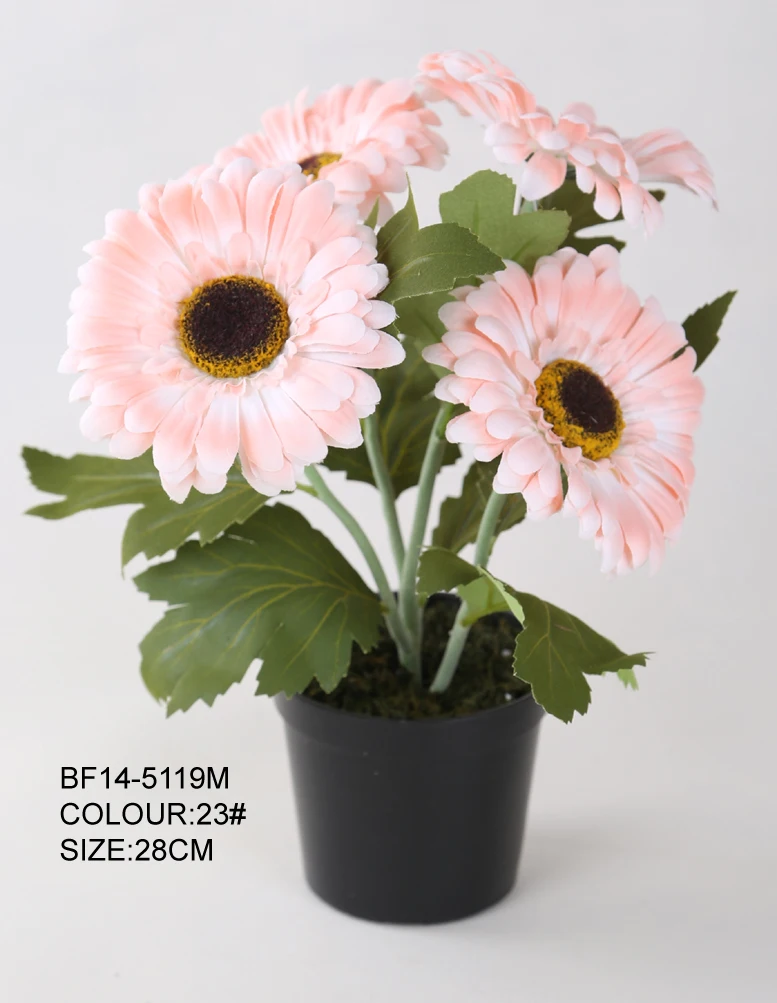 Venta Al Por Mayor Verdadero Toque De Flores De Gerbera - Buy Flor Gerbera  Product on 