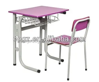 Modern Pink Princess Student Desk And Chair Used Classroom School