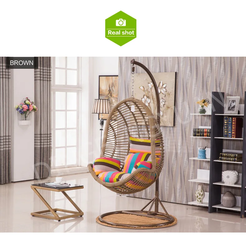 Interior Pe Huevo Mimbre Silla Colgante Para El Dormitorio - Buy Huevo