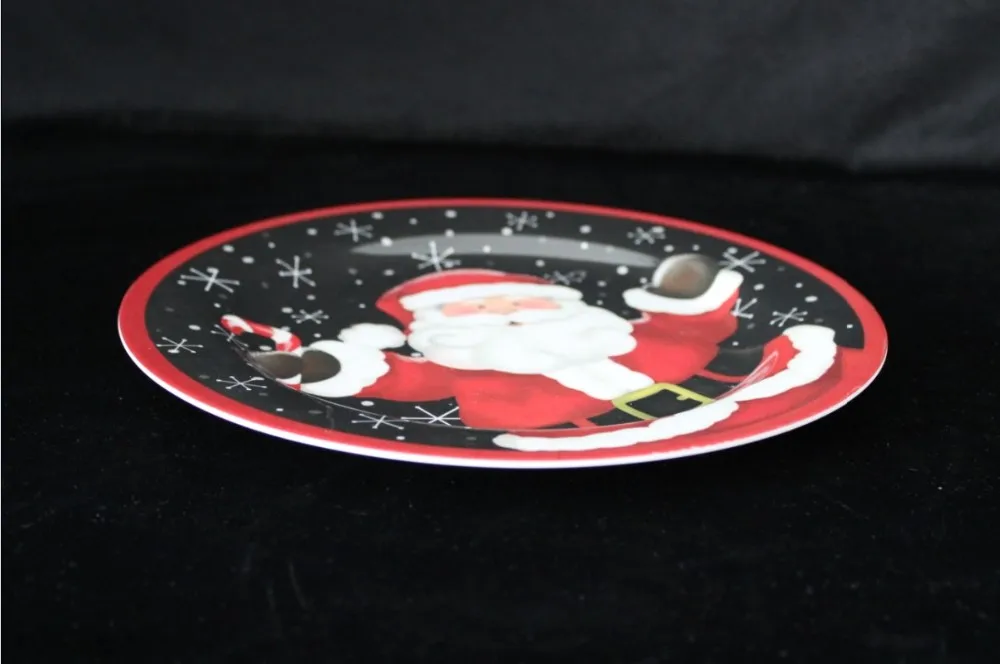 11inch melamine christmas plate