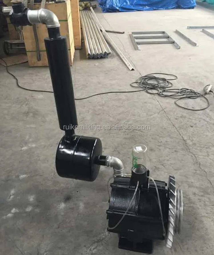 2100l Vacuum Pump For Cow Milking Machine,Milking Parlor Oil Sealed