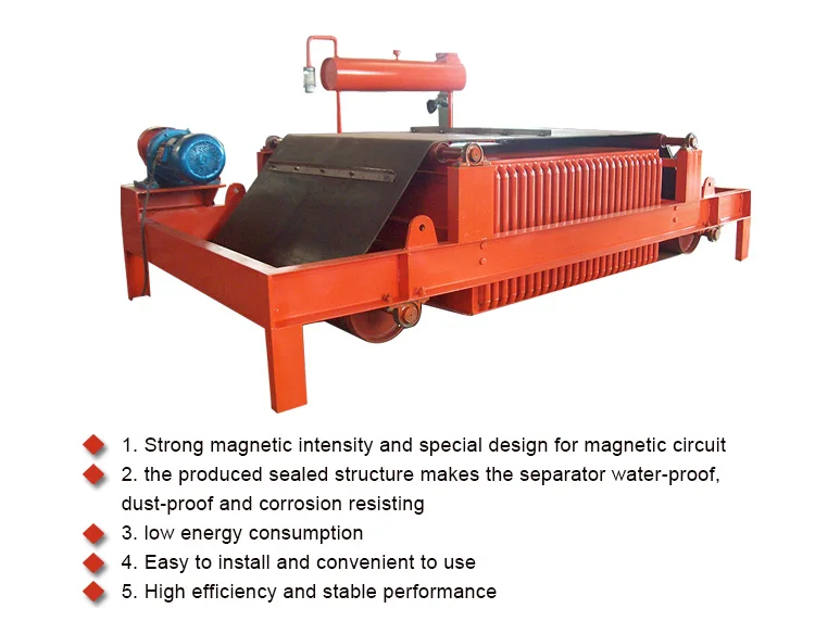 Feldspar Wet Iron Separator Iron Separator For