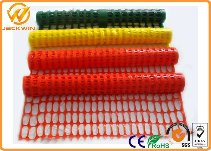 100 New Material Orange Plastic Construction Site Temporary Fencing