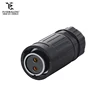 New Style waterproof electrical cable connectors 2-pin 12 volt plugs and sockets