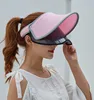 Wholesale with lens double-layered empty top ladies sun cap