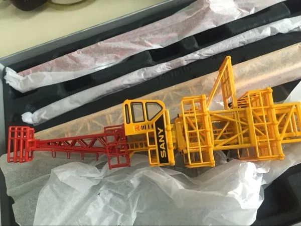 Oem Customized 1/87 Die Cast Tower Cranes Scale Model Gift China ...