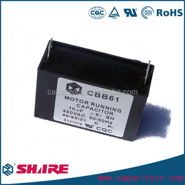 Cbb61 Ac Motor Ceiling Fan Capacitor With P2 Ul Vde Cqc Buy