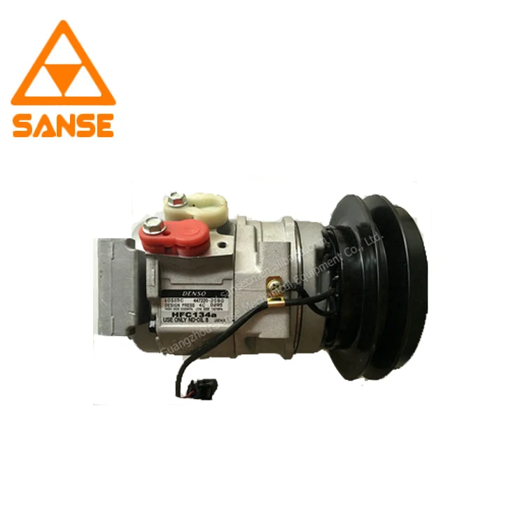 NEW A//C Compressor w//Clutch for Hitachi Kenki /& Komatsu Excavators