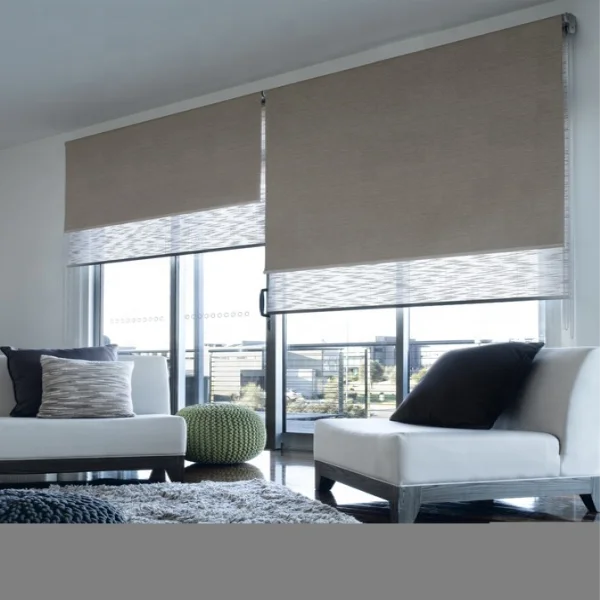 Usa Australian Factory Customized Double Roller Blinds Double Layer ...