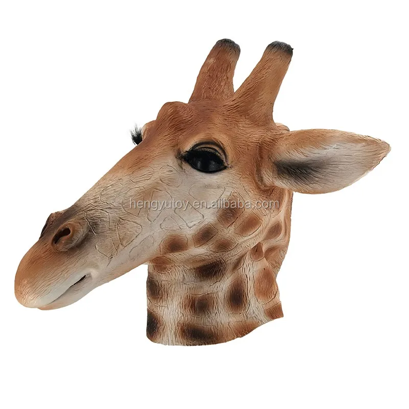 Beauty of the Jungle Giraffe Mask Tallest Animal ! 