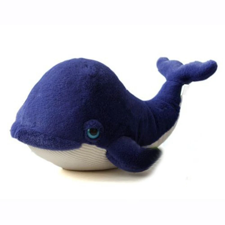 blue whale plush toy
