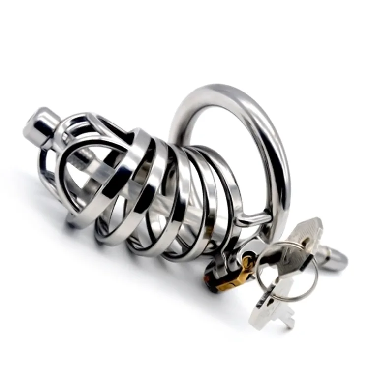 Frrk 70mm 304 Stainless Steel Sm Sex Toy Chastity Cage Male Chastity Device Chastity Lock Penis 3078