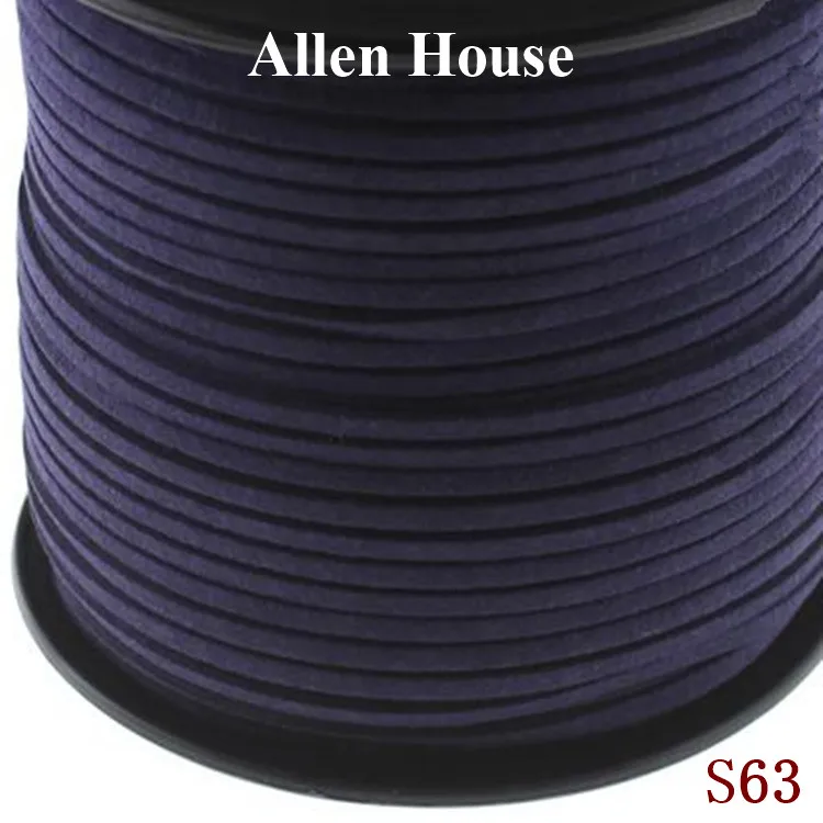 25 Colors For Option Artistry Dark Purple Faux Suede Leather