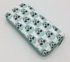 Personalized organizer zipper wallet unique skull fashion model Bank card holder coin purse ladies slim long cheque book wallet