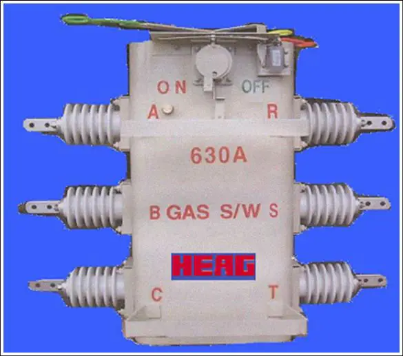 LBS FLW3412 Outdoor pole mounted 12kV SF6 load break switch air load