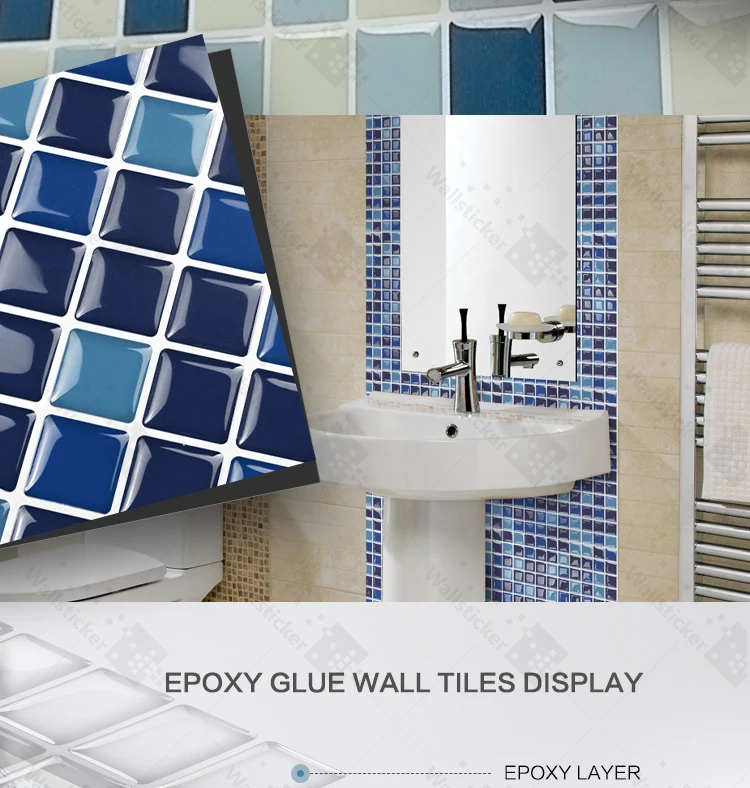 Peel And Stick Tiles Kitchen Backsplash Tiles 3d Wall Stickers 6 Tiles