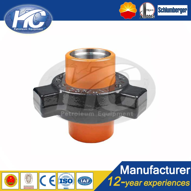 Stainless Steel Hammer Union Fittings /figure 602 Hammer Union /fmc