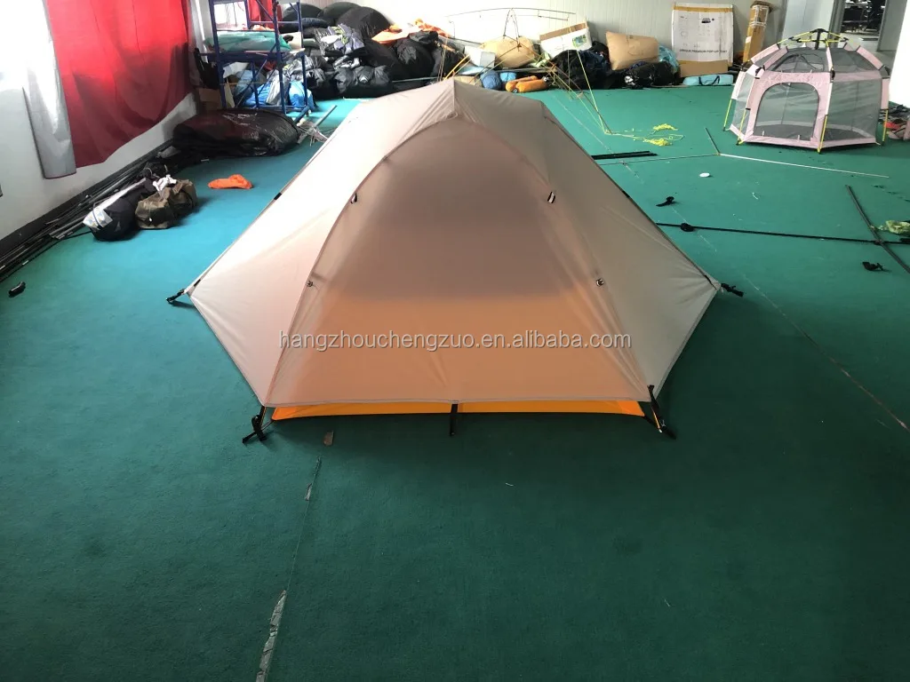 Newest 20d Selfstanding Ultralight 34 Person Backpacking Tent With 2