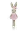 Hot sunking new coming 100% cotton wool knitting Elves rabbit baby gift and doll toy