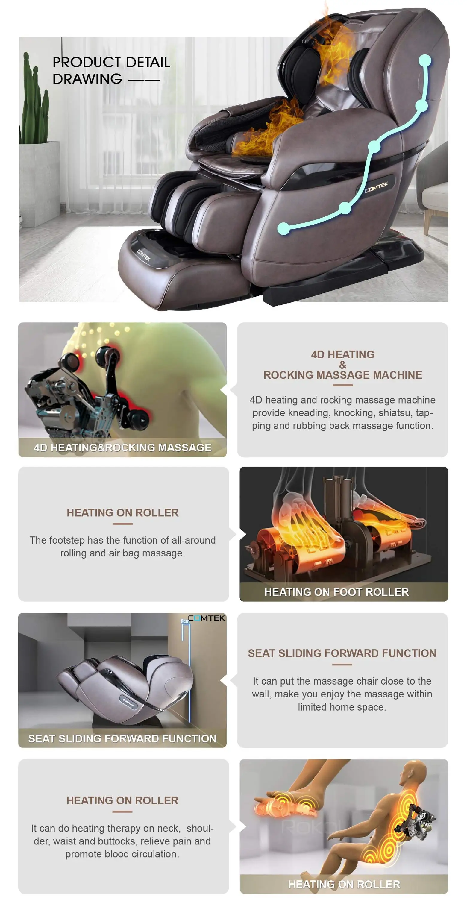 commercial foot massage machine