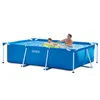 Intex 28270 86" x 59" x 23" Easy to assemble Rectangular Frame Above Ground Baby Splash Swimming Pool