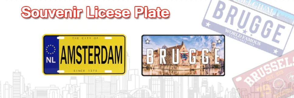 souvenir license plate2