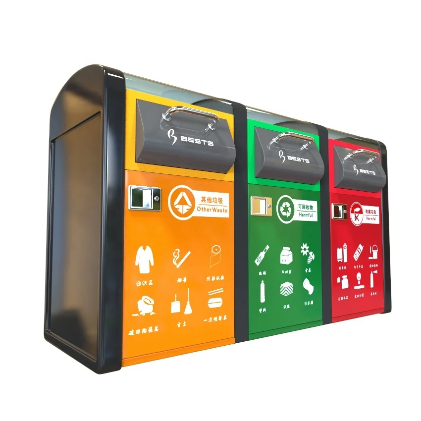 Compressor Smart Garbage Bin In Waste Bin - Buy Smart Garbage Bin ...