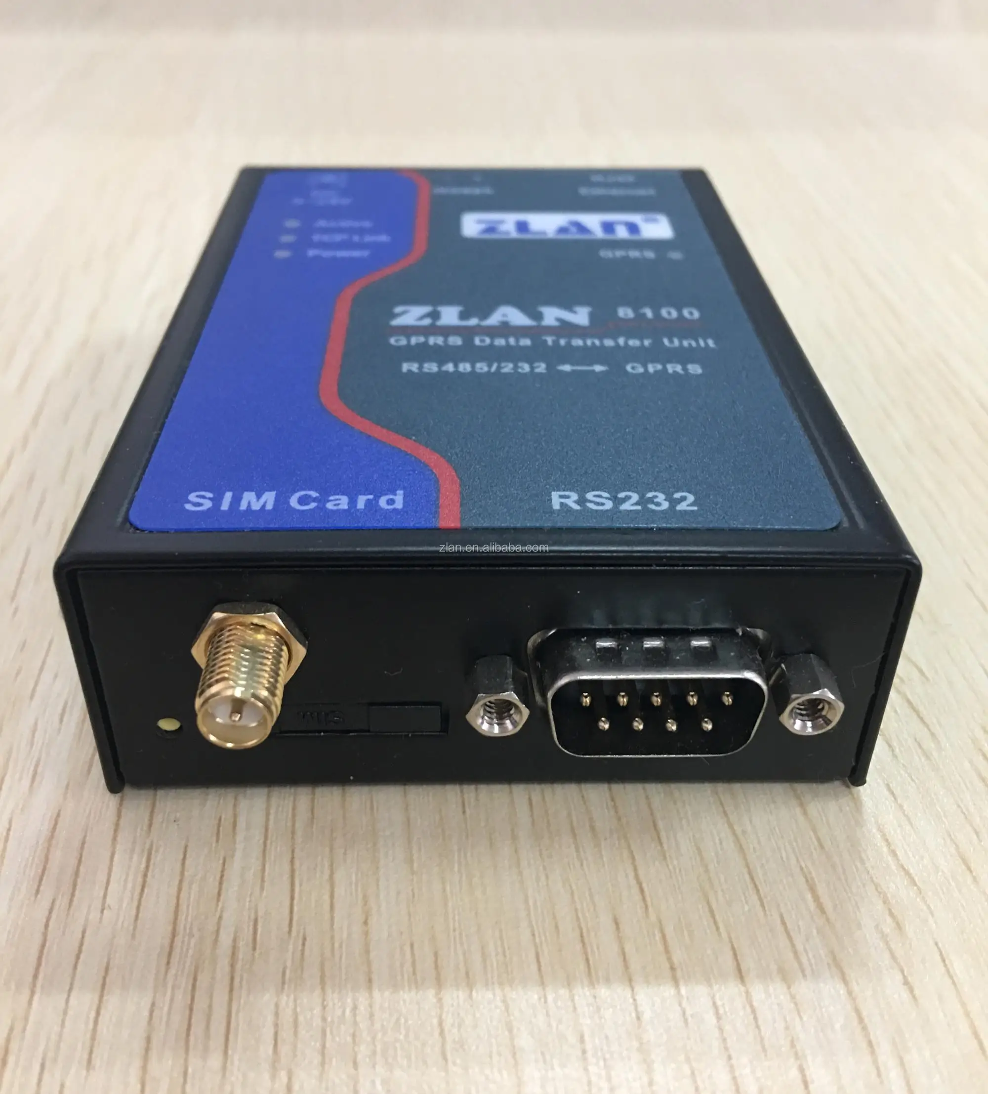 ZLAN8100 RS232 RS485 to GSM GPRS Modem 2G serial port server