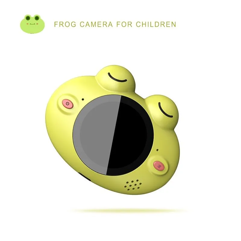 Gift Promotion Kids Waterproof Camera Frog Design Action Camera For ...