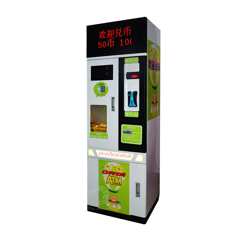 Coin Change Machine Token Counting Machine For Vending Automatic Game