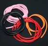 Customized No Smell Silicone Rubber Strips, Clear Natural Silicone Solid Rubber String For Necklace