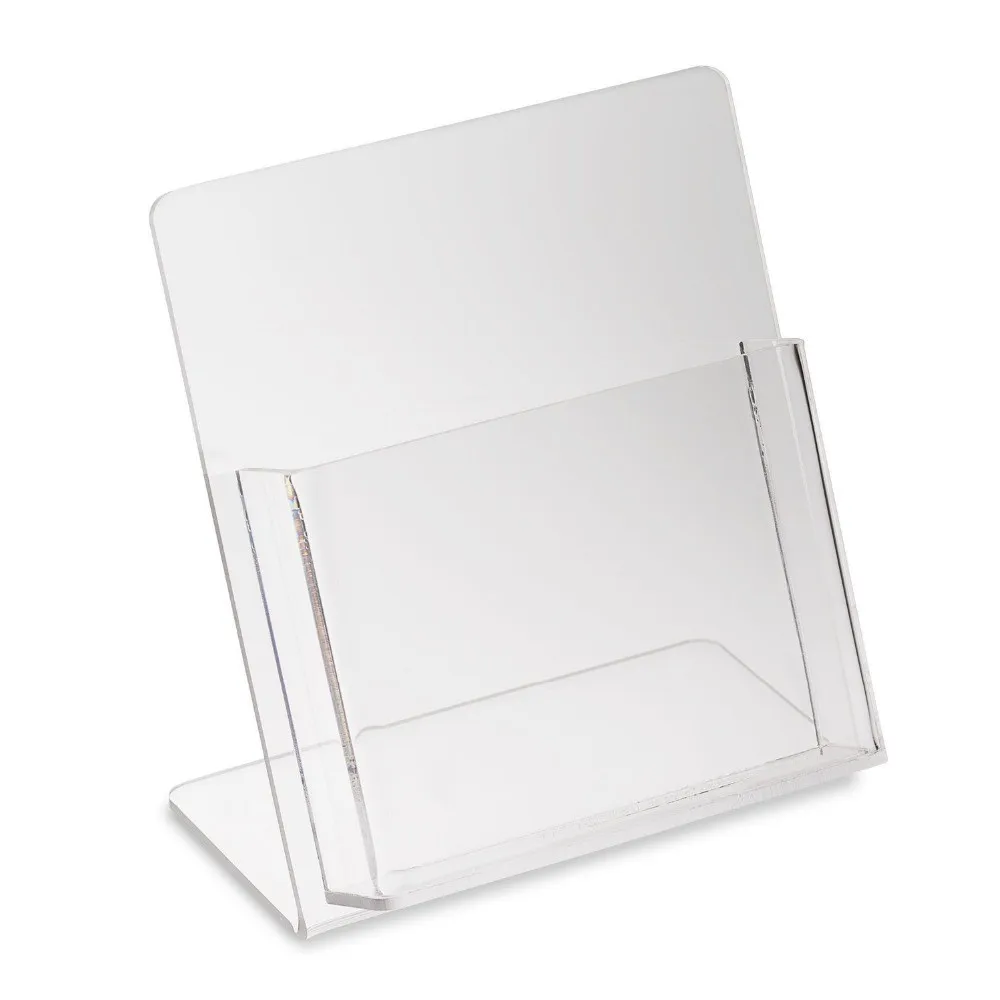 Acrylic Countertop Greeting Card Display Stand Holder Buy Card Holder,Plastic Card Holder,A4