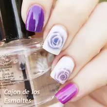 1 folha Da Arte Do Prego Decalques de Água Nail Stickers Transferência de Água Etiqueta Encantador Fantástico Rose DIY Adesivos Padrão #6395