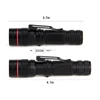 Mini flashlight ultra fire 3W 3 working modes portable led flashlight with clip
