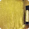 High quality led xmas indoor curtain string lights