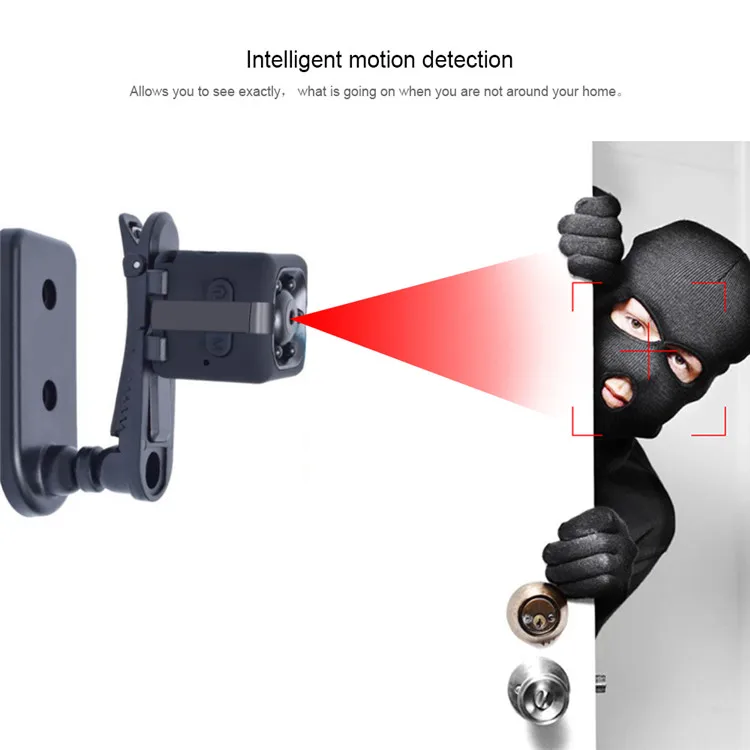 Mini FHD 1080P 360 Degrees Rotation 12M Hidden Spy CCTV Security Camera with Motion Detection