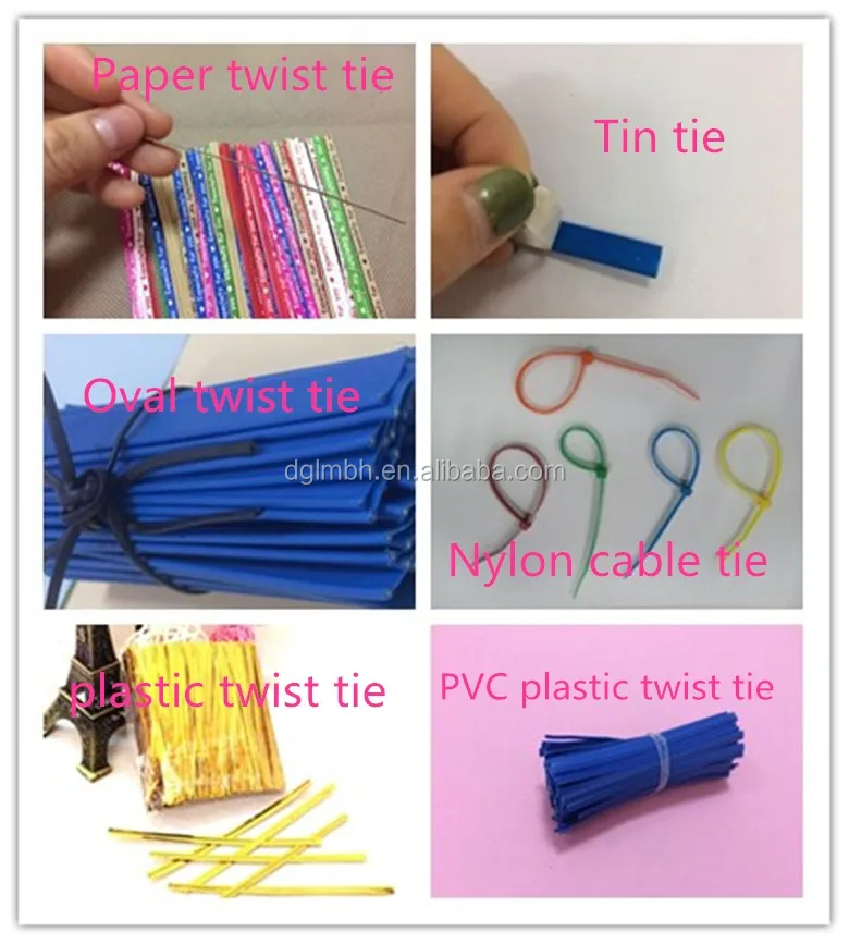 Colorful Plastic Twist Tie Used Usb/ Plastic Twist Tie For Electrical