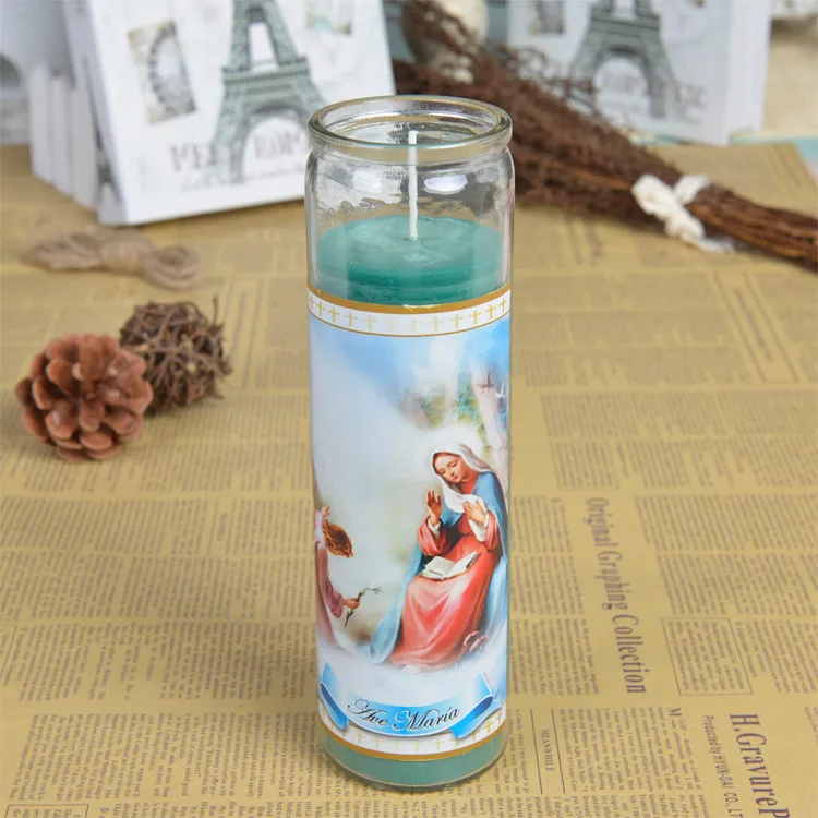 Wholesale High Quality Religious Candles/votive Candles Round Pillar