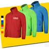 230G Solid color Casual Jacket 4XL Outerwear custom logo activities volunteer custom advertising men Autumn winter thick jacket
