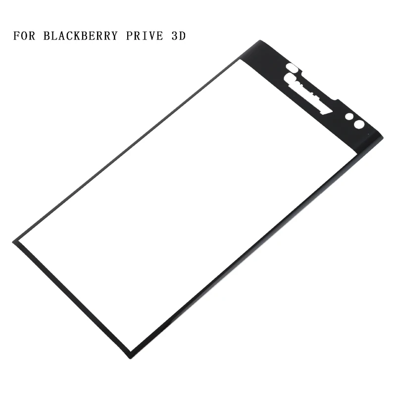 Lower MOQ Premium 3D tempered glass film for Blackberry Priv