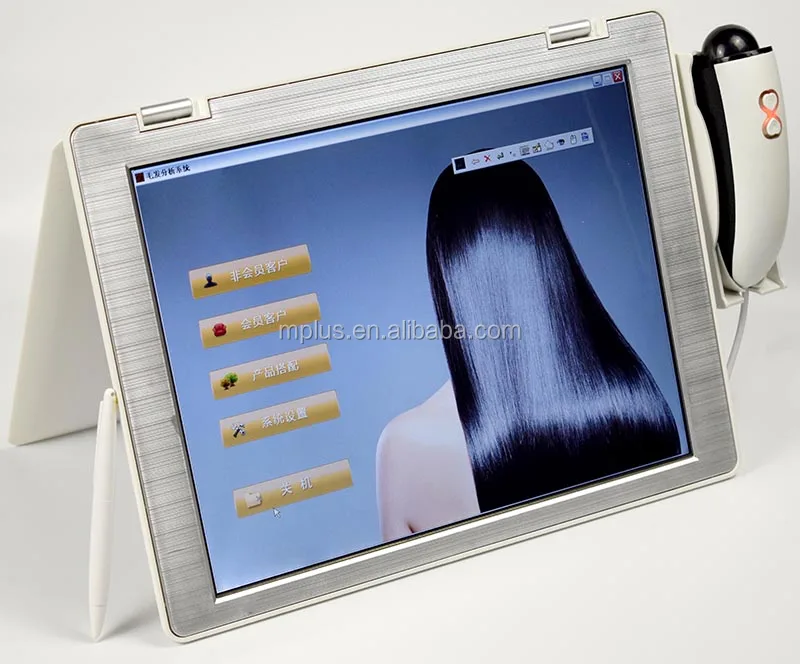 New smart hair tester hair analyzer scalp hair loss density detector HD one machine