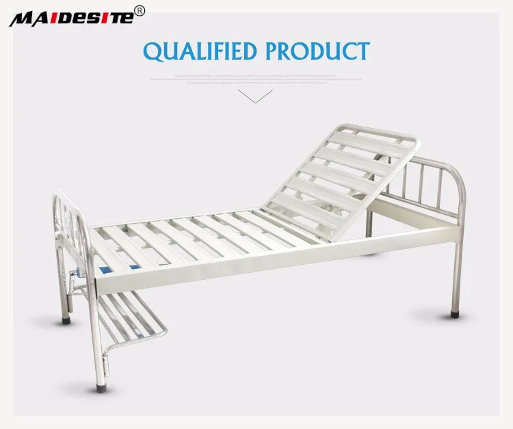 Powder Coated Metal Manual Hospital Bed With Asb Bed Board Buy