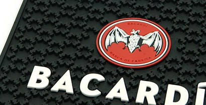 high quality 3d square shape bacardi