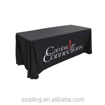 custom made tablecloth with logo