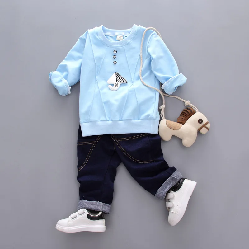 Wholesale Korean Kids Clothing Casual Baby Clothes Sets Online - Buy ...