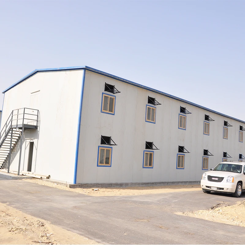CE certificated real estate flexible size prefabricated temporary housing