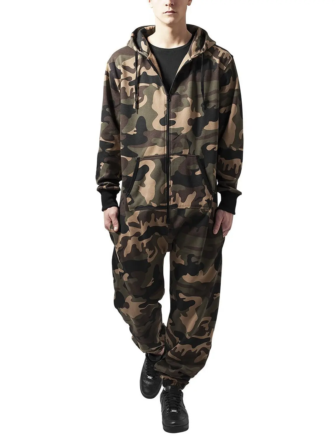 camo jumpsuit