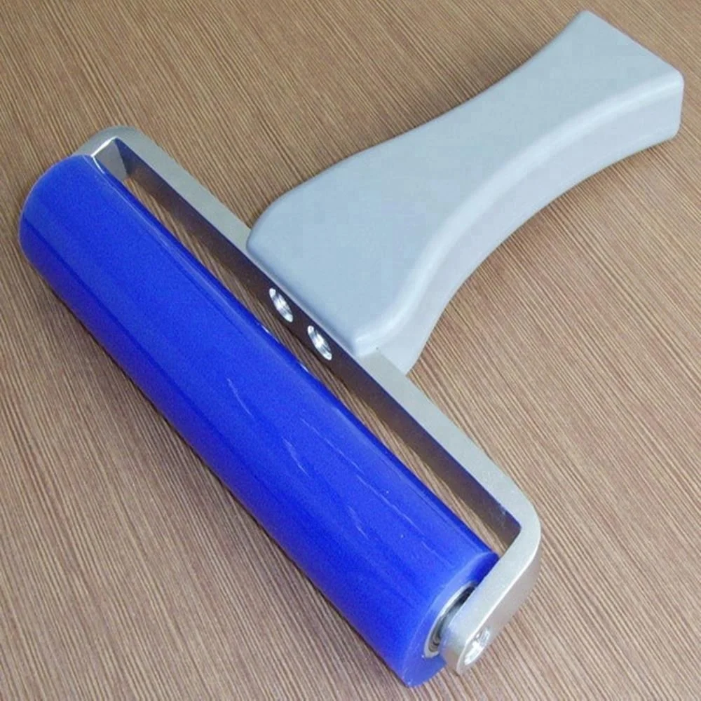 6英寸硅胶滚轮,无手柄,无手柄滚轮